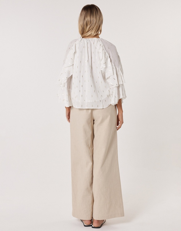 Fate + Becker - Delia Ruffle Top