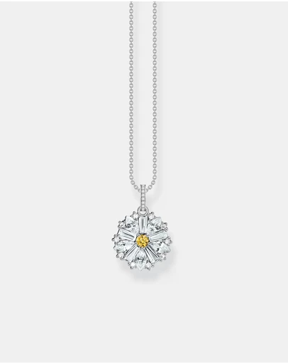THOMAS SABO - THOMAS SABO Lovely Daisy Pendant Chain in Silver