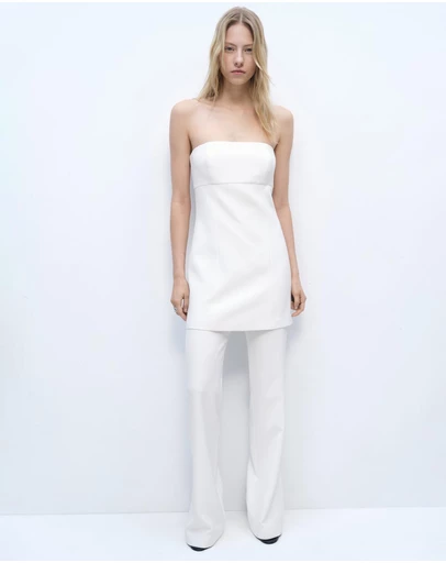 M.N.G - Triny Combined Strapless Jumpsuit