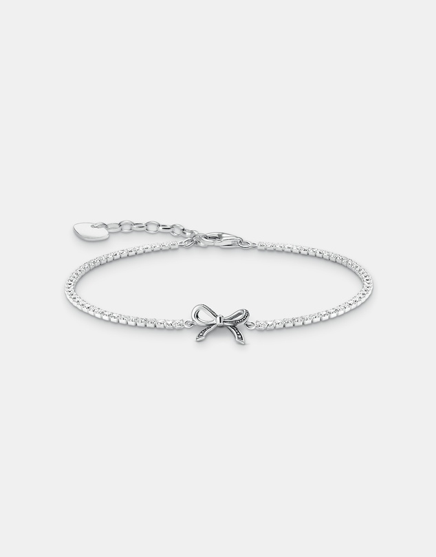 THOMAS SABO - Romance Bow bracelet with white zirconia