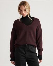 Decjuba - Demi Seam Detail Knit Jumper