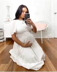 Esther & Co - Iolana Dress - White