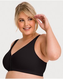 Ava & Audrey  - Ava & Audrey Hannah Cotton Wire-free Front Opening Bra