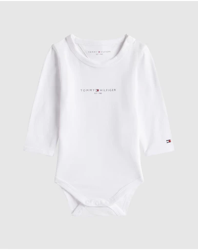 Tommy Hilfiger - Mini Cotton Bodysuit - Babies