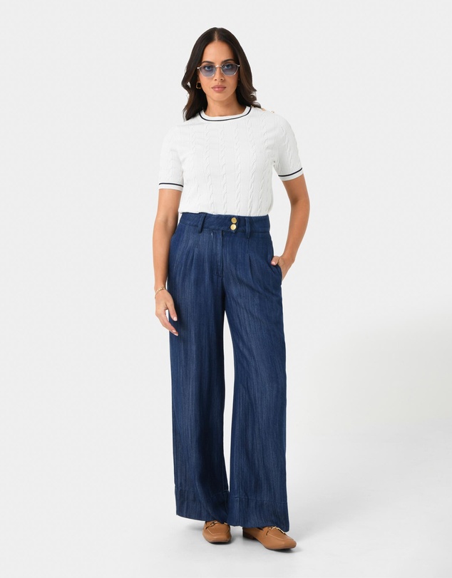 Forcast - Harvey Cable Knit Top