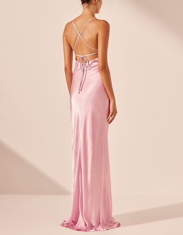 Shona Joy - La Lune Lace Back Maxi Dress