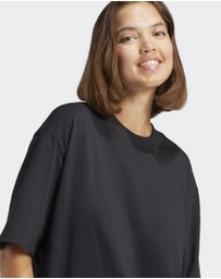 adidas Sportswear - Essentials Contemporary Logo Boyfriend Tee Womens