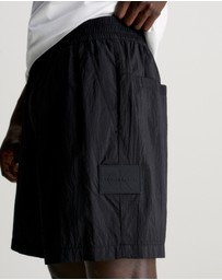 Calvin Klein Jeans - Relaxed Crinkle Nylon Shorts