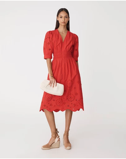 Forcast - Ali Embroidered Dress