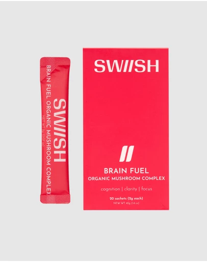 SWIISH - Brain Fuel Organic Mushroom Complex Sachets