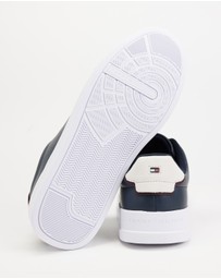 Tommy Hilfiger - Court Leather Detail Sneakers - Men's