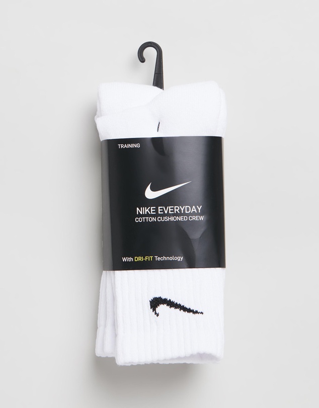 Nike - Nike Everyday Cushion Crew Socks 3-Pack
