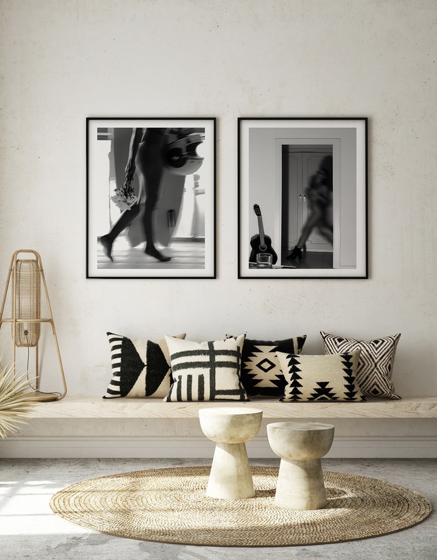 Olive et Oriel - Fresh as a Daisy by Mario Stefanelli Art Print