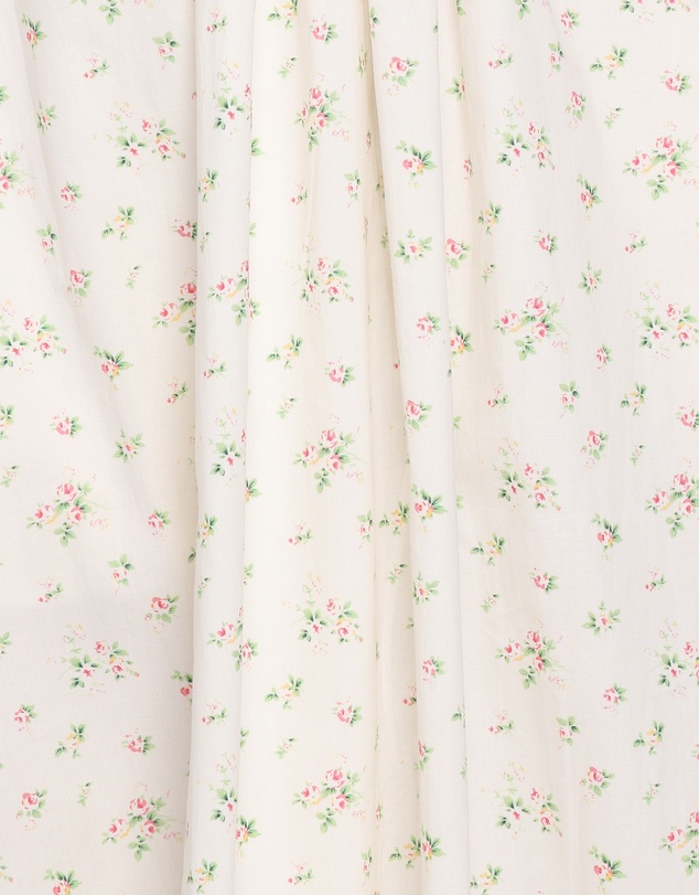 Petal & Pup - Clo Puff Sleeve Midi Dress - White Betty