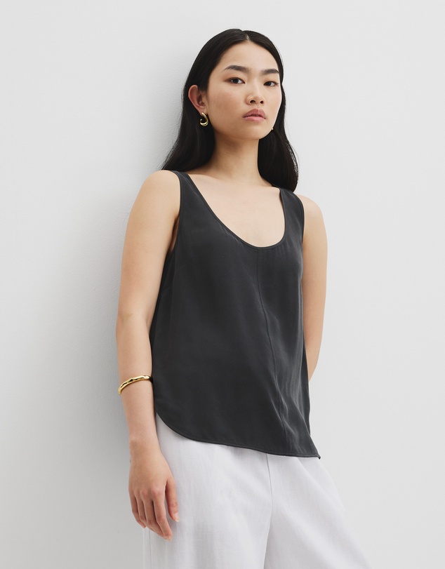 Country Road - Cupro Scoop Neck Tank