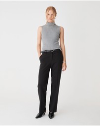 Forcast - Suzie Turtleneck Rib Knit Top