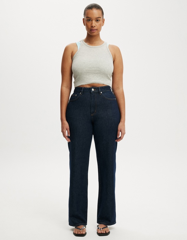 Cotton On - Curvy 91 Straight Jeans