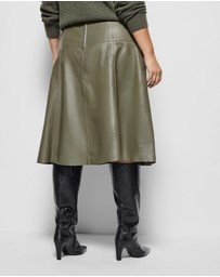 Commonry - Saskia Leather Skirt