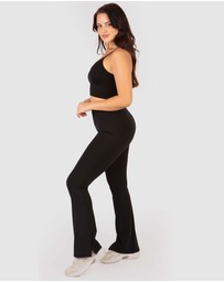 B Free Intimate Apparel - Flare Leggings | High Waisted & Pet Hair Resistant