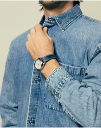 Nixon - Time Teller Leather Watch