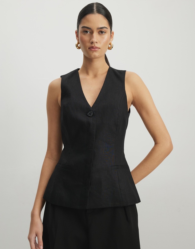 AERE - Adelaide Linen Vest