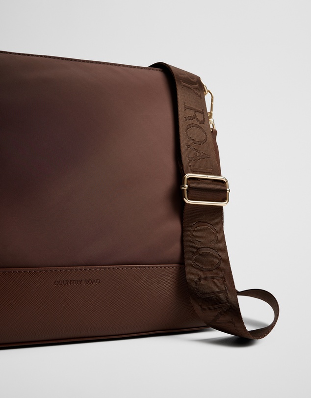 Country Road - Soft Top Zip Crossbody Bag