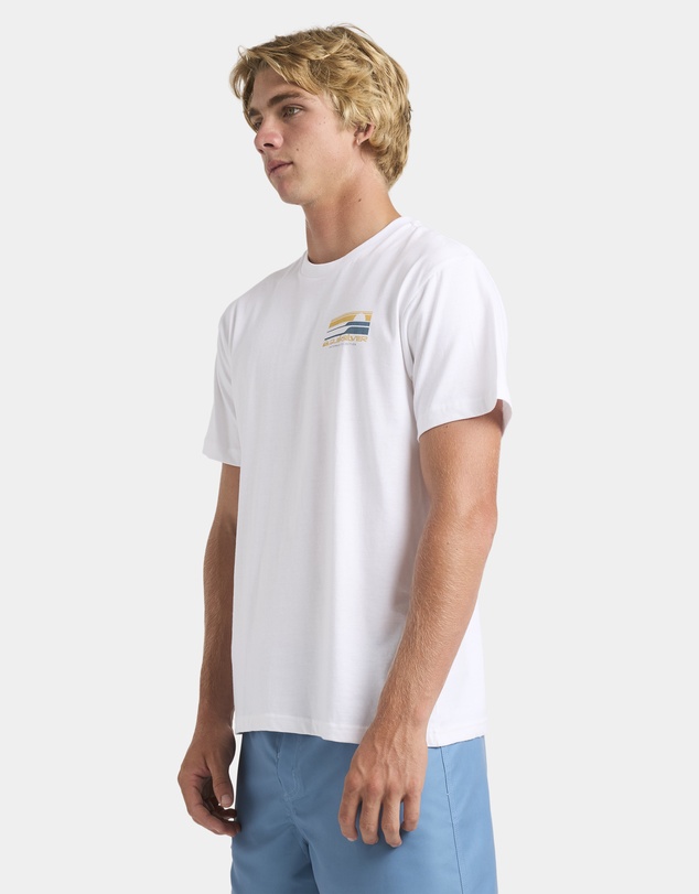 Quiksilver - Mens Stacked Horizon T-Shirt