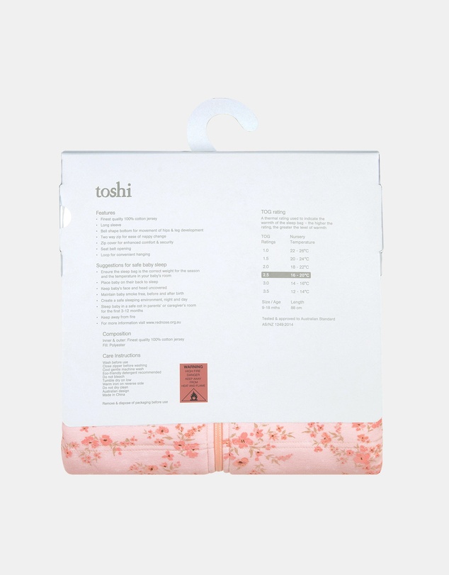 Toshi - Baby Sleep Bag L/S 2.5 TOG Classic