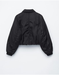 & Other Stories - Cropped Bomber Jacket