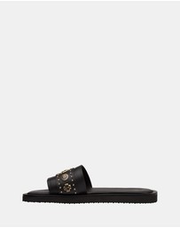 Sol Sana - Cleo Slide Black / Gold