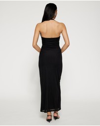 Revibe - Repaired Lover Emily Halter Midi Dress - AU 6