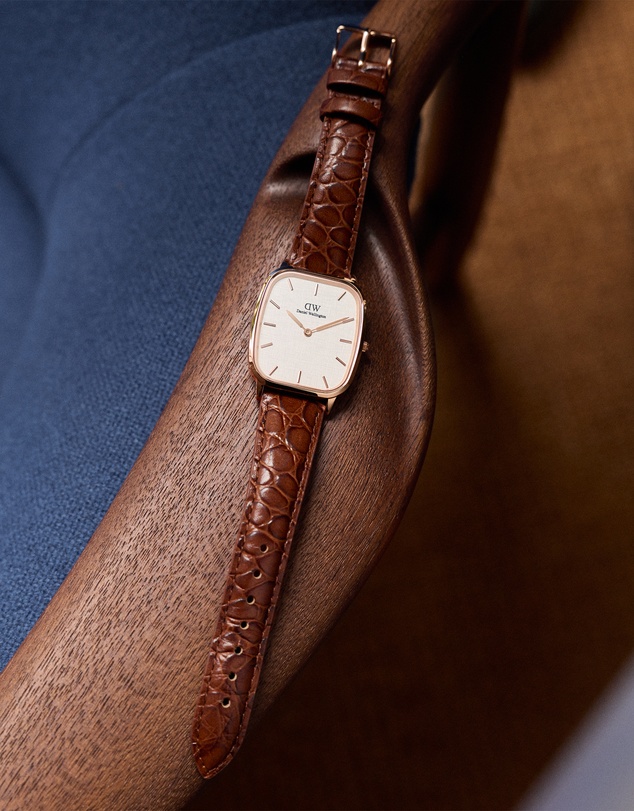 Daniel Wellington - Marlon Croc Belly Linen Off-White