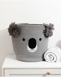 Living Textiles - Cotton Rope Animal Hamper - Koala