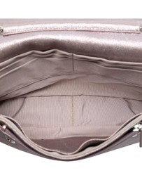 Pre-Loved by Azura Reborn - Pre-Loved CC Quilted Metallic Lambskin Wallet On Chain