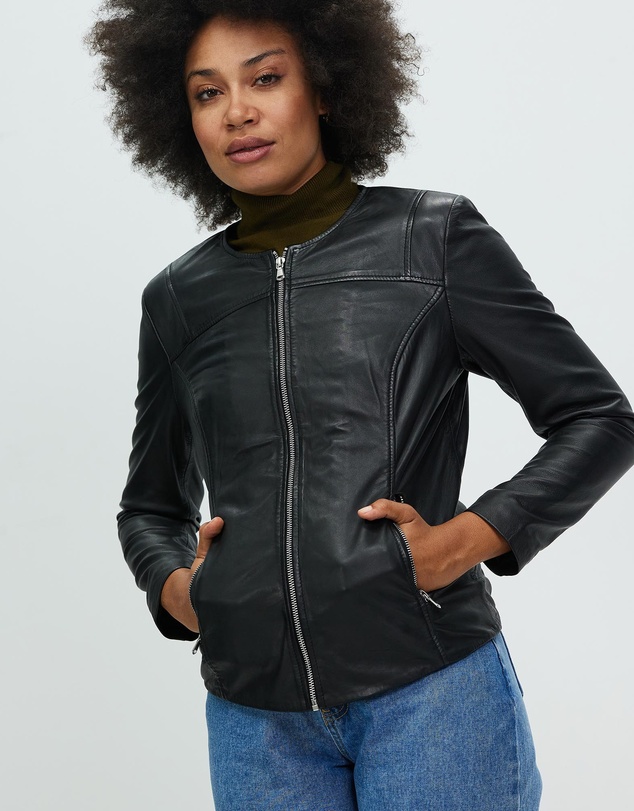 KAJA Clothing - Gia Leather Jacket