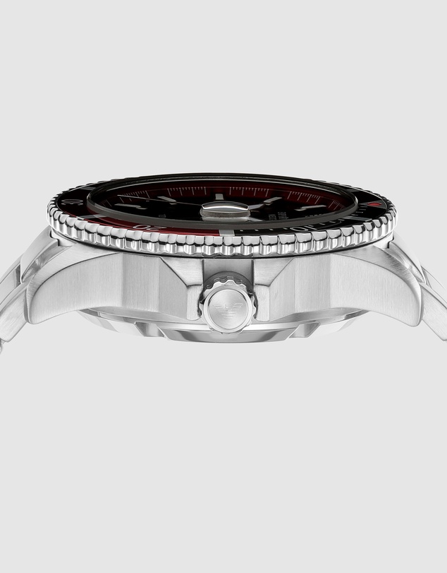 Emporio Armani - Silver Tone Analogue Watch