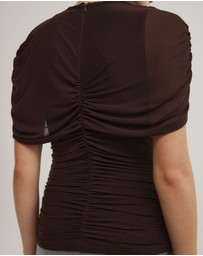 Witchery - Mesh Cape Top