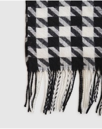Belle & Bloom - Return To Sender Houndstooth Scarf