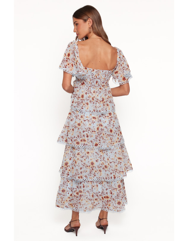 Petal & Pup - Chapel Maxi Dress - Blue Floral