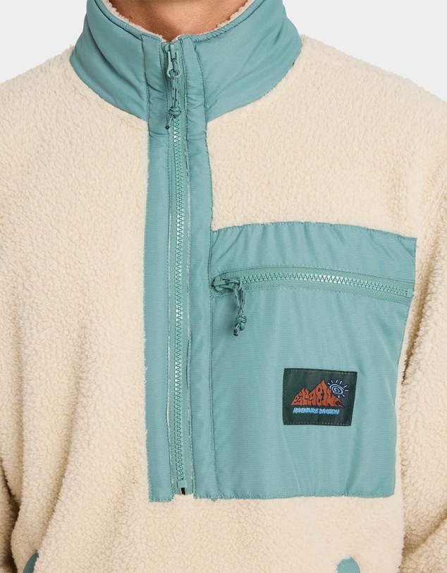 Billabong - Mens Boundary Peak Mock Neck Fleece Top