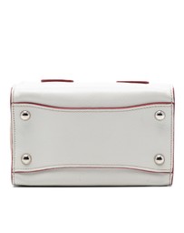 Pre-Loved by Azura Reborn - Pre-Loved Mini Scamosciato Trimmed Glace Calf Twin Pocket Satchel