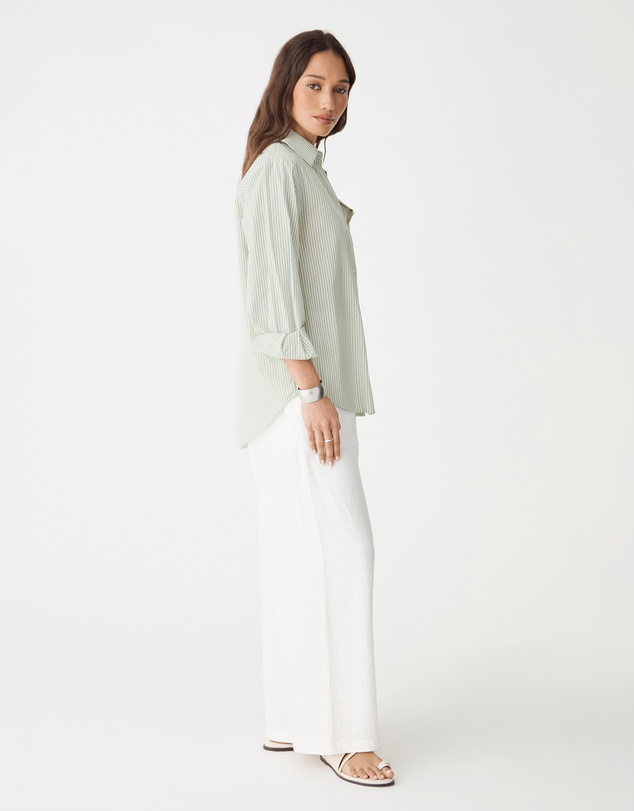Forcast - Samara 2 Cotton Striped Shirt