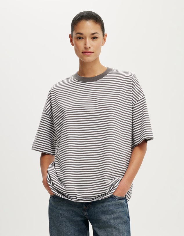 Cotton On - Boxy Short Sleeve Tee