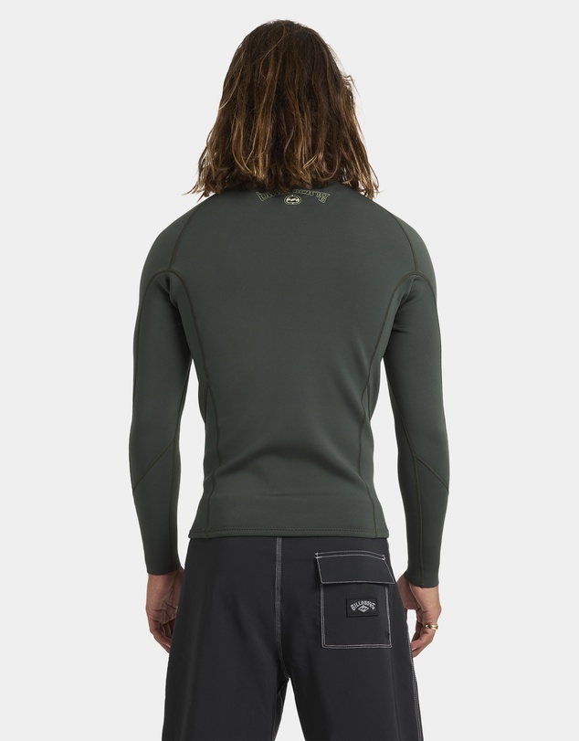Billabong - Mens 1/1Mm Absolute Natural Long Sleeve Wetsuit Top