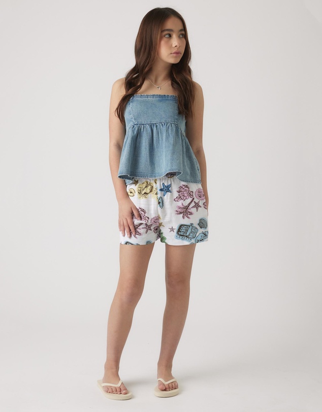 Decjuba Kids - Polly Denim Top - Teens