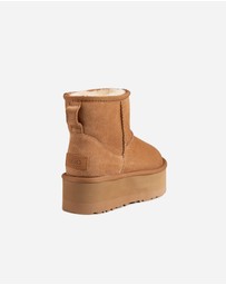 Ozwear Connection Uggs - Ugg Classic Platform Mini Boots