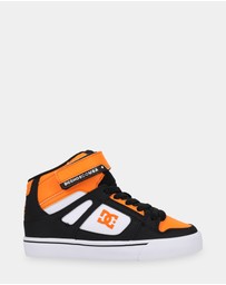 DC Shoes - Boys 4 to 16 Pure High-Top EV Shoes