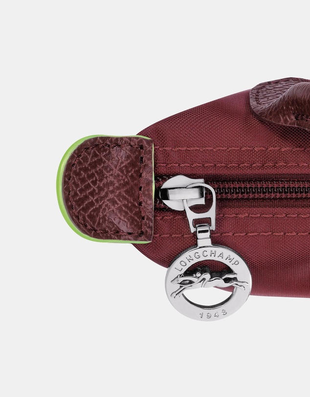 Longchamp - Le Pliage Green Pouch With Handle