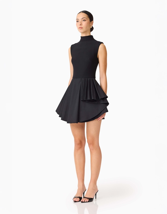 Elliatt - Nydia A-line Mini Dress In Black