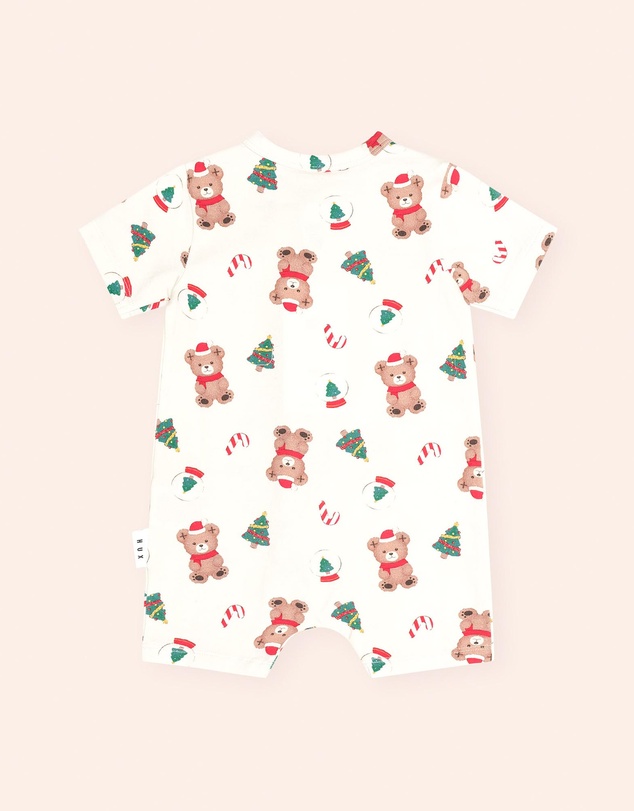 Huxbaby - Christmas Festive Hux Zip Romper - Babies